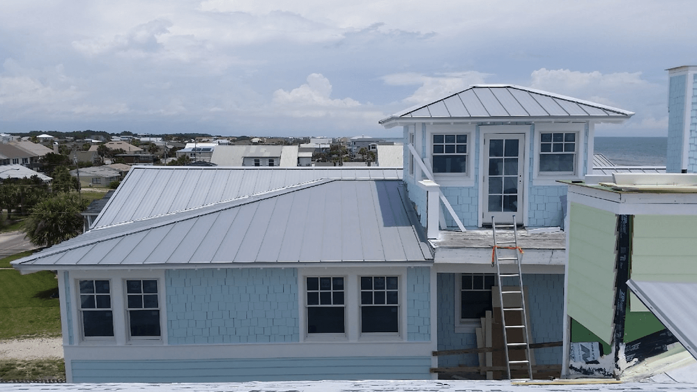 Slide of Lens Reroofing and Repairs