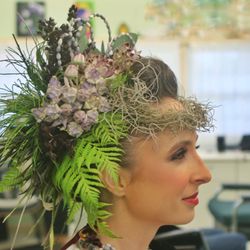 JT Hair Design - Merrie Monarch Pa'u Princess Updo
