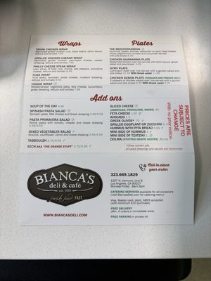 Bianca's Deli by null