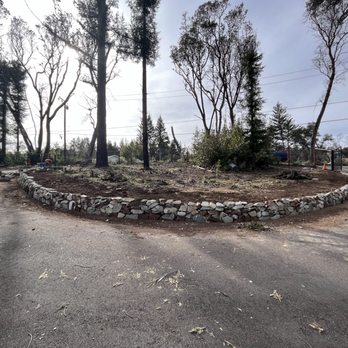 Dream Hugo's Landscaping - Full Driveway dry stacked wall. - Landscaping Near Me - Santa Cruz, California Dream Hugo's Landscaping - Full Driveway dry stacked wall. - Landscaping Near Me - Santa Cruz, California