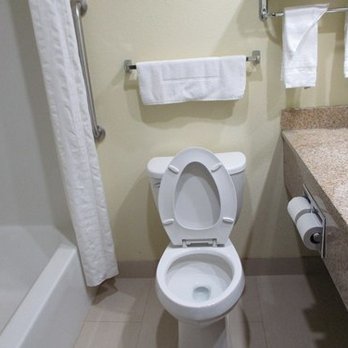 Best Western Seneca-Clemson - Small bathroom. No bidet or urinal. - Hotels Near Me - Seneca, South Carolina