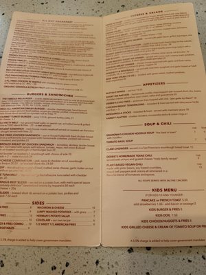 Menu photo 2 Mel's Kitchen San Francisco, CA