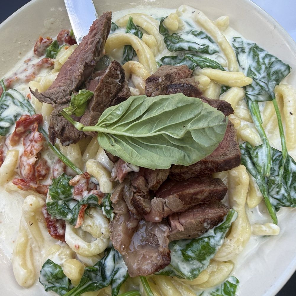Steak Alfredo