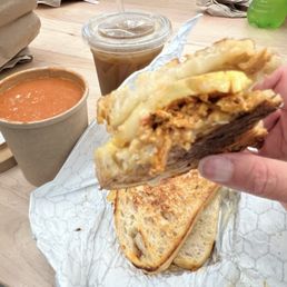 Chicken Sausage Breakfast Sandwich