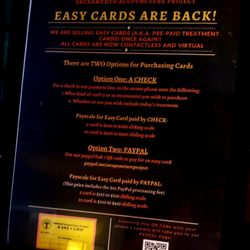 Sacramento Acupuncture Project - Easy Card options