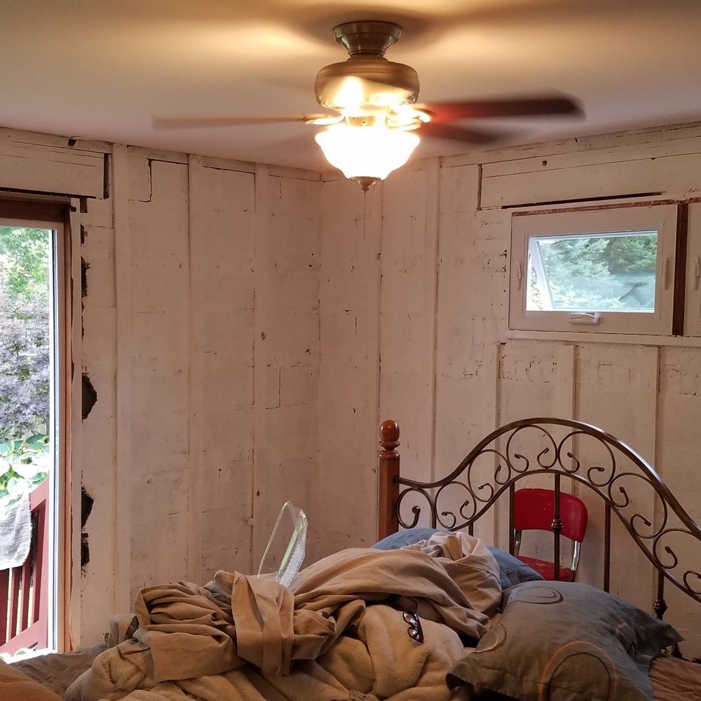 Moldman Chicago - Walls painted with mold killing primer before insulation and drywall goes back up. - Damage Restoration Near Me - Chicago, Illinois Moldman Chicago - Walls painted with mold killing primer before insulation and drywall goes back up. - Damage Restoration Near Me - Chicago, Illinois