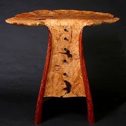 Michael Gregorio Furnituremaker - Lingerie Chest in Bubinga and Maple Burl