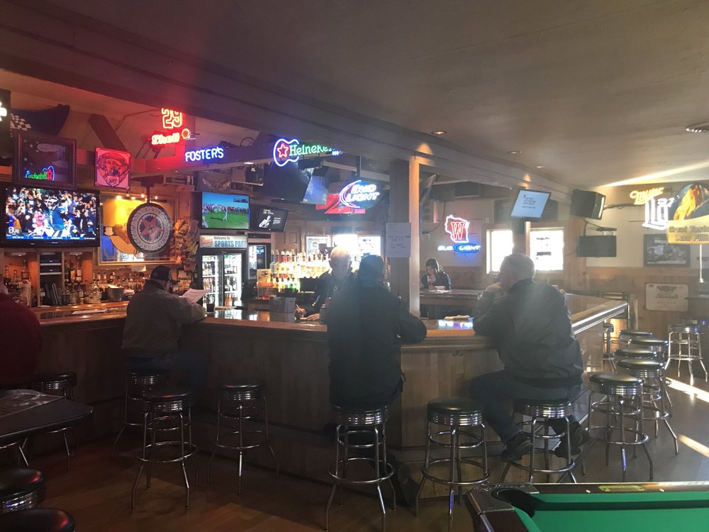 SPORTS PAGE BAR & GRILL 117 N Main St, North Prairie, Wisconsin