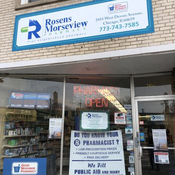 Rosens Morseview Pharmacy - Drugstores Near Me - Chicago, Illinois Rosens Morseview Pharmacy - Drugstores Near Me - Chicago, Illinois