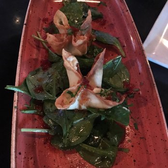 Moonshine 152 - Delicious jalapeño crab Rangoooons!!! - New American Near Me - Boston, Massachusetts