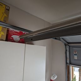 Garage door jammed and came off the tracks - Bryce fixed it within 5 minutes
