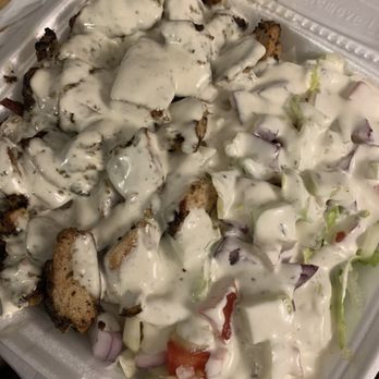 Indy Gyros - Chicken Rice Plate - excellent - Salad Near Me - Greenfield, Indiana
