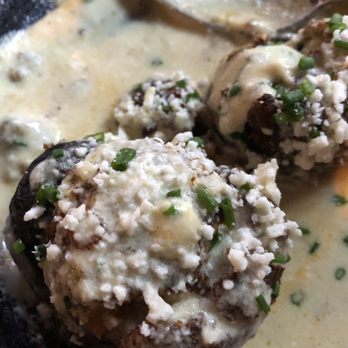 Charro Steak & Del Rey - Stuffed mushrooms with chorizo. - Steakhouses Near Me - Tucson, Arizona