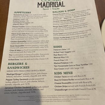 Cocina Madrigal - Tacos Near Me - Phoenix, Arizona Cocina Madrigal - Tacos Near Me - Phoenix, Arizona