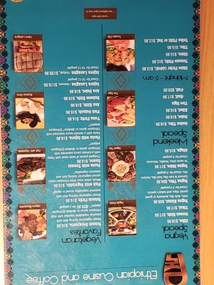 Menu photo 1 Yegna Ethiopian Cuisine Calgary, AB Menu photo 1 Yegna Ethiopian Cuisine Calgary, AB