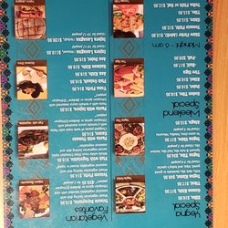 Yegna Ethiopian Cuisine - Menu