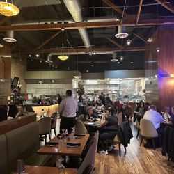 Stellas Italian Bistro - Inside on a Friday night