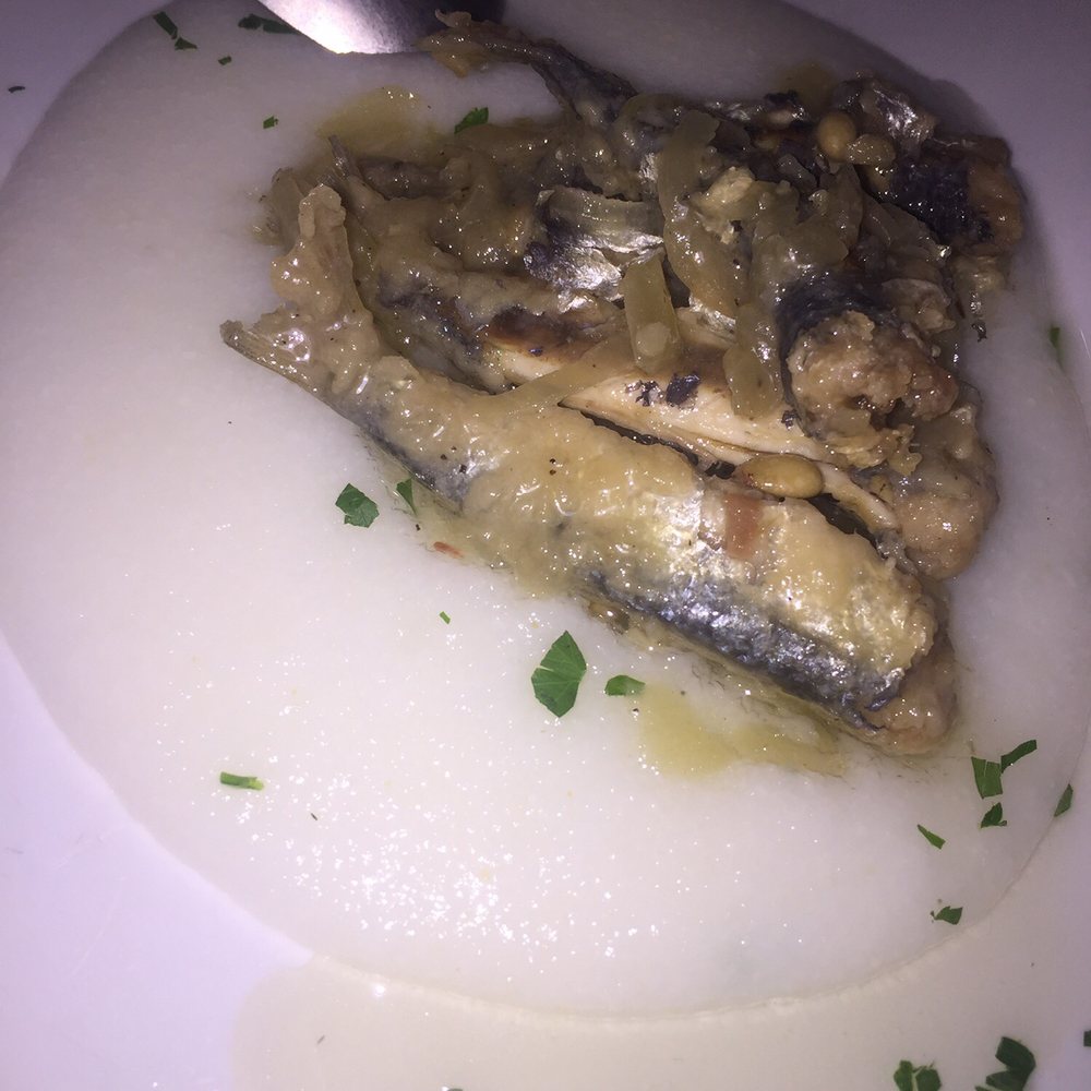Cantina Do Spade - Sardines over Polenta - Wine Bars Near Me - Venezia, VE