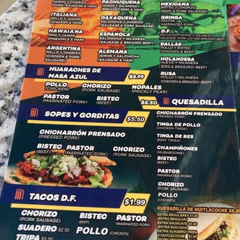 Tortas Insurgentes - Menu 2 - Mexican Near Me - Garland, Texas