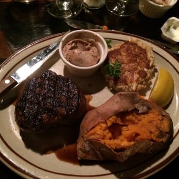 LB One Steakhouse - Filet and crab cake - Steakhouses Near Me - Egg Harbor Township, New Jersey
