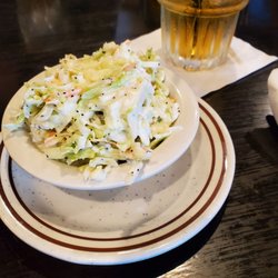 Sugarbush Tavern - Cole Slaw or House Salad comes with dinner meal choice.  It was plentiful and tasty too!  6/1/2022