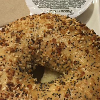 Panera Bread - Everything Bagel with a side of Chive & Onion Cream Cheese - Sandwiches Near Me - Indianapolis, Indiana