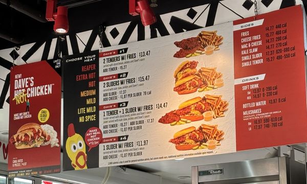 Menu photo 6 Dave's Hot Chicken Las Vegas, NV