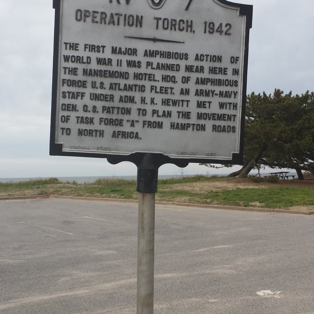 Operation Torch Historical Marker - Operation Torch Historical Marker - Landmarks & Historical Buildings Near Me - Norfolk, Virginia Operation Torch Historical Marker - Operation Torch Historical Marker - Landmarks & Historical Buildings Near Me - Norfolk, Virginia