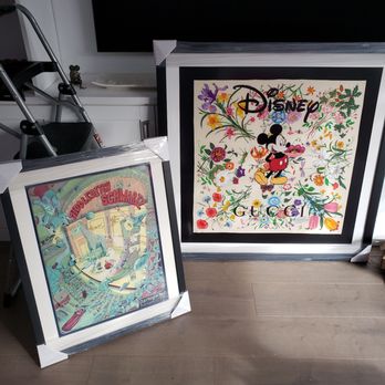 Eastside Art Gallery - Custom frame for my comedy poster as well as a silk scarf. So well done!! - Framing Near Me - New York, New York Eastside Art Gallery - Custom frame for my comedy poster as well as a silk scarf. So well done!! - Framing Near Me - New York, New York