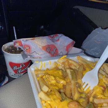 Bob's Burgers - Combo D two taco burgers w/chili cheese fries an a large drink - American Near Me - Albuquerque, New Mexico Bob's Burgers - Combo D two taco burgers w/chili cheese fries an a large drink - American Near Me - Albuquerque, New Mexico