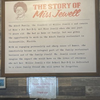 Willie Jewell's Old School Bar-B-Q - Barbeque Near Me - Saint Augustine, Florida