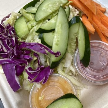 Tlacuaches 808 - Side salad included with the free style tacos. - Mexican Near Me - Honolulu, Hawaii