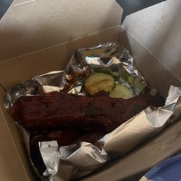 Ribs. Ribs.