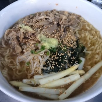 Underbelly - Vegetarian ramen with truffle oil, mushrooms and white asparagus - Bars Near Me - San Diego, California Underbelly - Vegetarian ramen with truffle oil, mushrooms and white asparagus - Bars Near Me - San Diego, California