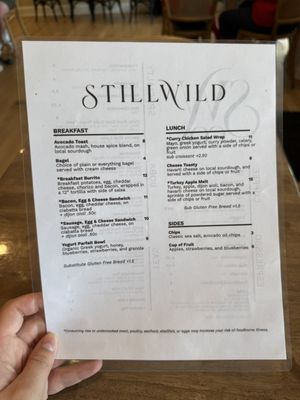 Menu photo 2 StillWild Coffee Summerville, SC