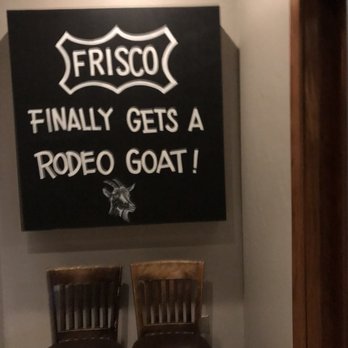 Rodeo Goat - Frisco finally got a rodeo goat! - Burgers Near Me - Frisco, Texas Rodeo Goat - Frisco finally got a rodeo goat! - Burgers Near Me - Frisco, Texas