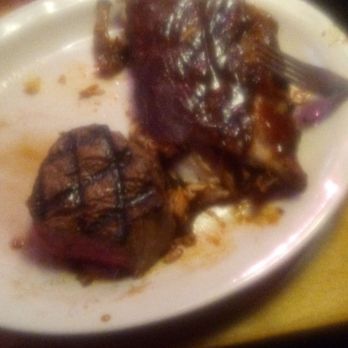 Texas Roadhouse - Filet mignon and bbq rib combo at Texas Roadhouse. Steak was excellent and ribs were good, flavorful with nice bbq sauce. - American Near Me - Las Cruces, New Mexico Texas Roadhouse - Filet mignon and bbq rib combo at Texas Roadhouse. Steak was excellent and ribs were good, flavorful with nice bbq sauce. - American Near Me - Las Cruces, New Mexico