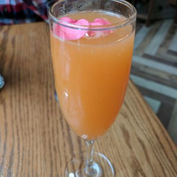 Maplewood Kitchen and Bar - Amazing mimosa topped with flower petals - Breakfast & Brunch Near Me - Cincinnati, Ohio Maplewood Kitchen and Bar - Amazing mimosa topped with flower petals - Breakfast & Brunch Near Me - Cincinnati, Ohio