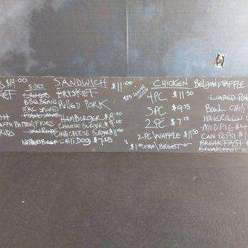 Bradford's BBQ - Menu. It's better to just ask whether or not they have whatever you want. - Barbeque Near Me - Moreno Valley, California Bradford's BBQ - Menu. It's better to just ask whether or not they have whatever you want. - Barbeque Near Me - Moreno Valley, California