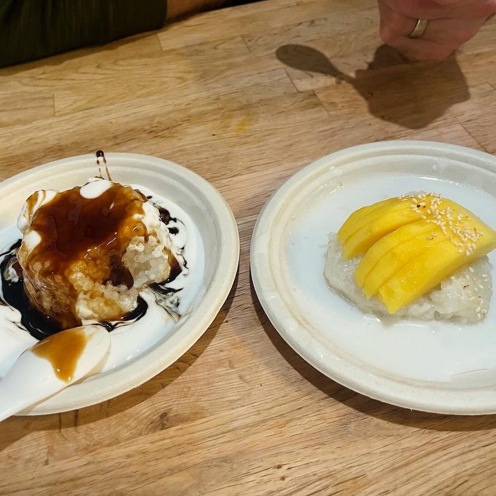 Sago - The dish on the left was by far my favorite of any dessert I've ever eaten in my life. - Malaysian Near Me - Cincinnati, Ohio Sago - The dish on the left was by far my favorite of any dessert I've ever eaten in my life. - Malaysian Near Me - Cincinnati, Ohio