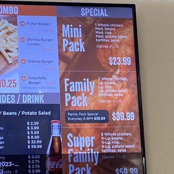 King Pollo - Whole chicken family pack - Menu - Mexican Near Me - Anaheim, California King Pollo - Whole chicken family pack - Menu - Mexican Near Me - Anaheim, California