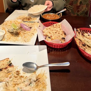 Royal Biryani House - Lamb Biryani , Butter Chicken , Garlic Naan, cheese naan - Indian Near Me - Lake Stevens, Washington