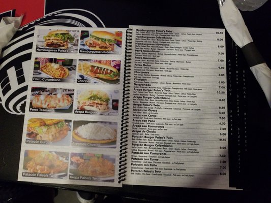 Menu photo 4 Paisa's Twin - Richmond Houston, TX
