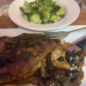 Grant Street Cafe - Chicken Marsala and steamed broccoli. Yum! - Italian Near Me - Dumont, New Jersey Grant Street Cafe - Chicken Marsala and steamed broccoli. Yum! - Italian Near Me - Dumont, New Jersey