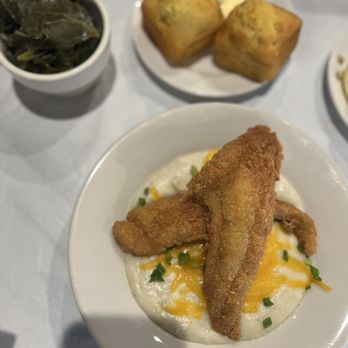 Della J's Delectables - Catfish Grits, Greens, and Cornbread. - Southern Near Me - Alexandria, Virginia