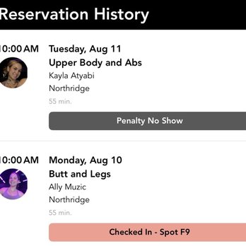 Bunda - Penalty noshow - Gyms Near Me - Chatsworth, California