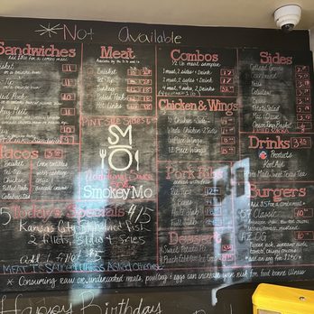 Smokey Mo - Menu - Barbeque Near Me - Tucson, Arizona