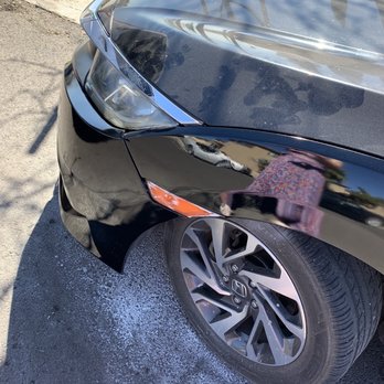 Platinum Dent Repair - Front bumper after - Mobile Dent Repair Near Me Platinum Dent Repair - Front bumper after - Mobile Dent Repair Near Me