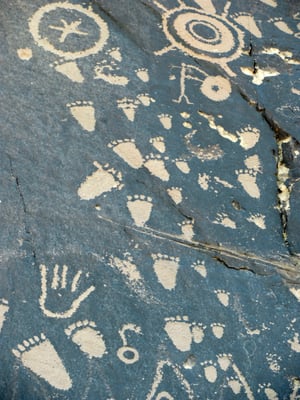 Newspaper Rock State Historical Monument by null