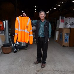 Canby ReStore - Habitat for Humanity - High Visibility Orange Safety Jerseys with Plenty of Reflective bands retail on Amazon for $18 each !!!
